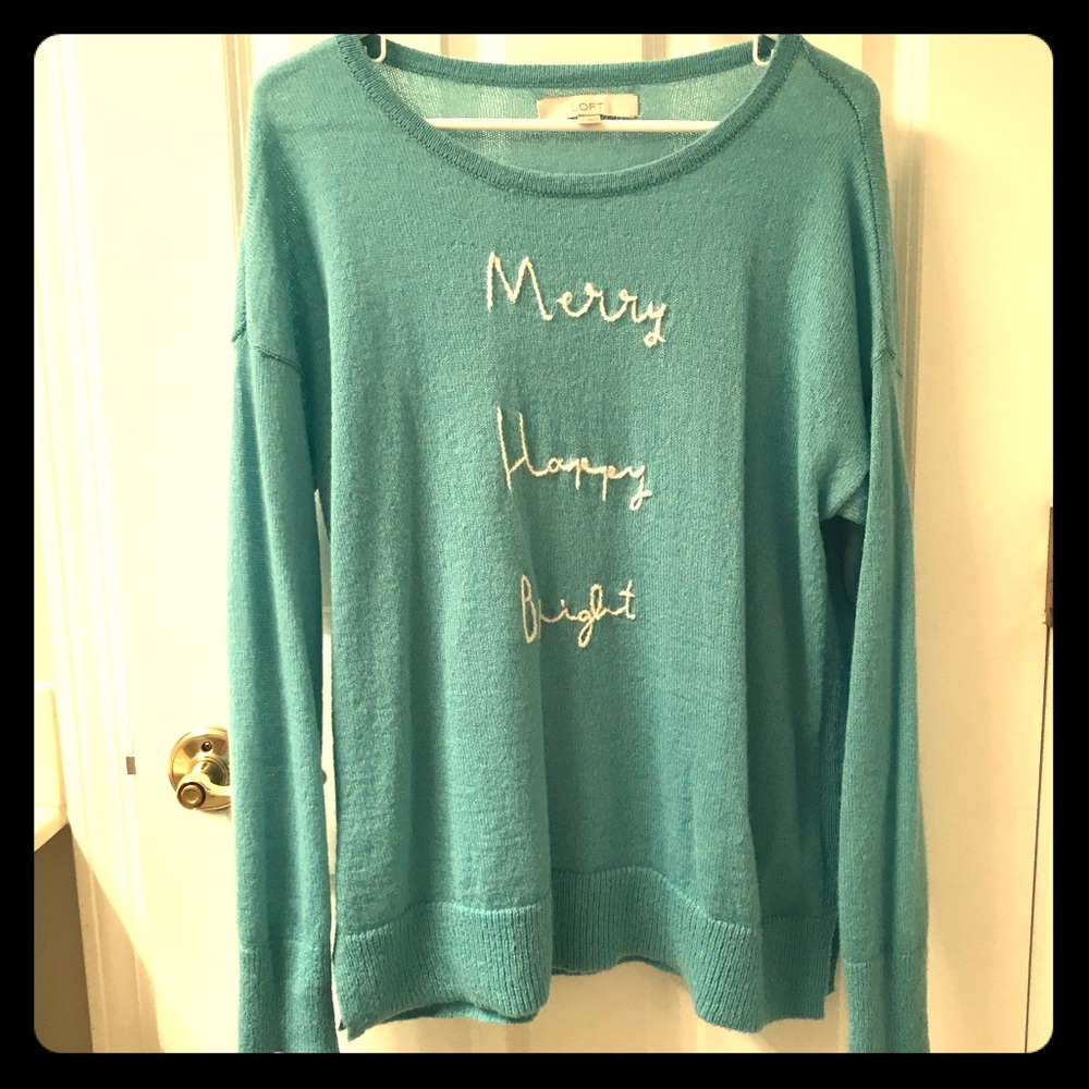 Merry, Happy, Bright Sweater